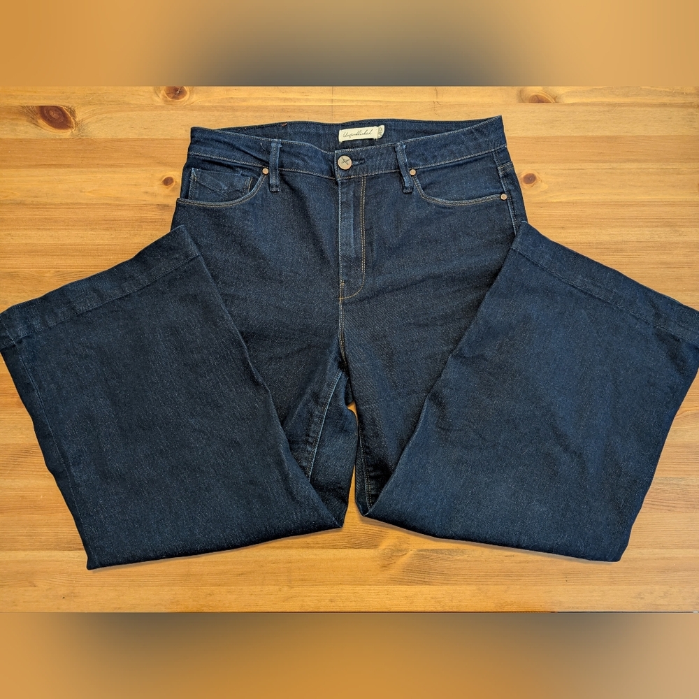 Unpublished Wide Leg Cropped Jeans - Women's Size 10
